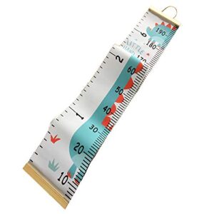 Removable Height Chart for Kids,Dinosaur Measuring Chart Ruler for Grandkids Height as Gifts,Nursey Decoration,Cute Canvas Measurement for Home