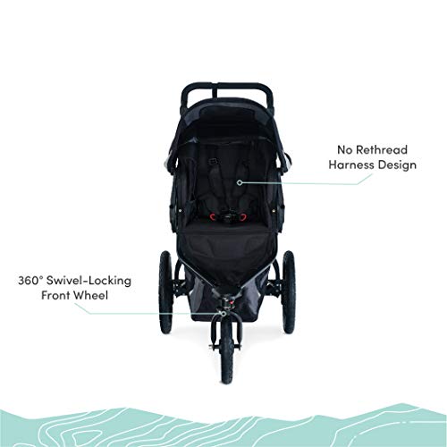 BOB Gear Revolution Flex 3.0 Jogging Stroller, Graphite Black