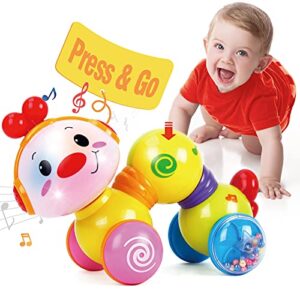 baby toys 6 to 12 months - musical, sounds, light up, press & go baby toys for 1 year old - motor skills cause and effect toys for babies 6-12 months - 6 7 8 9 month old baby & toddler toys age 1-2