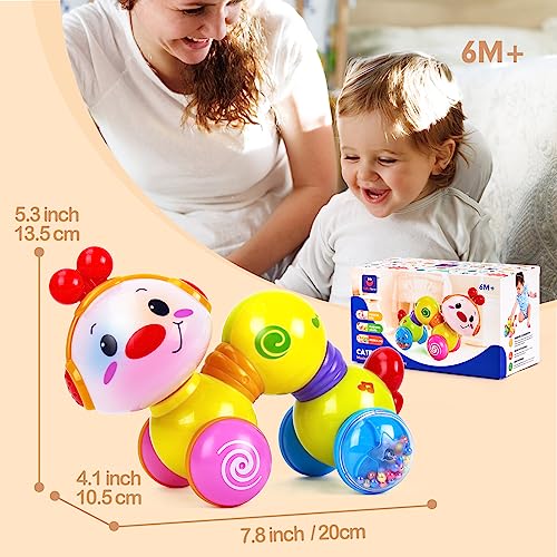 Baby Toys 6 to 12 Months - Musical, Sounds, Light up, Press & Go Baby Toys for 1 Year Old - Motor Skills Cause and Effect Toys for Babies 6-12 Months - 6 7 8 9 Month Old Baby & Toddler Toys Age 1-2