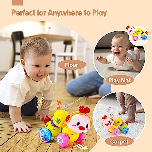 Baby Toys 6 to 12 Months - Musical, Sounds, Light up, Press & Go Baby Toys for 1 Year Old - Motor Skills Cause and Effect Toys for Babies 6-12 Months - 6 7 8 9 Month Old Baby & Toddler Toys Age 1-2