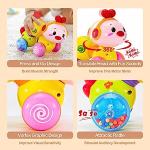 Baby Toys 6 to 12 Months - Musical, Sounds, Light up, Press & Go Baby Toys for 1 Year Old - Motor Skills Cause and Effect Toys for Babies 6-12 Months - 6 7 8 9 Month Old Baby & Toddler Toys Age 1-2