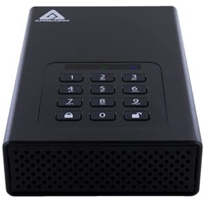 Apricorn 16TB Aegis Padlock DT 256-Bit Encrypted USB 3.0 Hard Drive (ADT-3PL256-16TB)