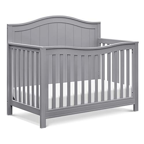 DaVinci Aspen 4-in-1 Convertible Crib in Grey, Greenguard Gold Certified