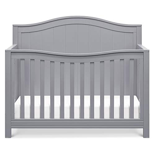 DaVinci Aspen 4-in-1 Convertible Crib in Grey, Greenguard Gold Certified