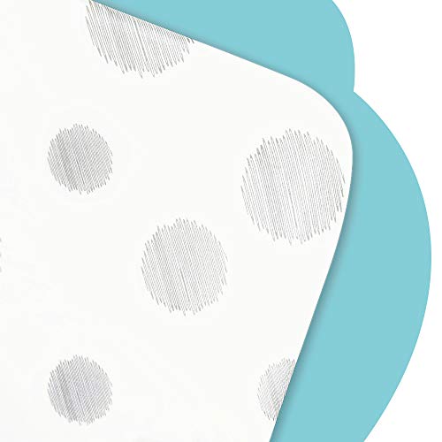 Papablic Waterproof Bassinet Fitted Sheet, 100% Jersey Knit Cotton, Compatible with Papablic & Mika Micky Bedside Sleeper