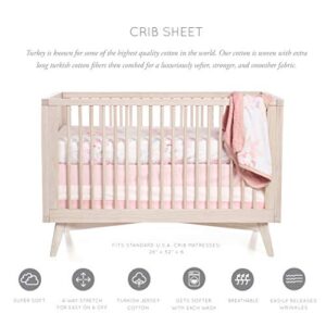 Crib Sheets - Crib Sheets Girl -Crib Sheets Boy - Jersey Sheets - Nursery Bedding - Toddler Bedding Sets for Girls - Toddler Bedding Sets for Boys - Baby Crib Sheets - OILO Studio Crib Sheet Prim
