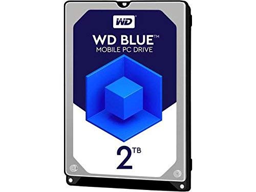 WD Western Digital 2TB 2.5" 128MB SATA III Hard Drive for Laptops, PS4 (WD20SPZX)