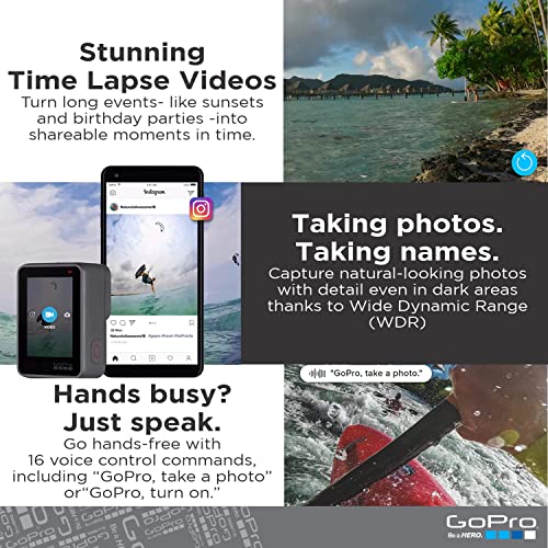 GoPro HERO7 White - E-Commerce Packaging - Waterproof Digital Action Camera with Touch Screen 1080p Video 10MP Photos Stabilization