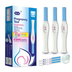 david pregnancy tests early detection hcg test for fertility women, over 99% accurate and reliable results, pruebas de embarazo 6 days before missed period for at-home use - 6 count