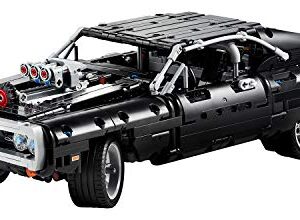 LEGO Technic Fast & Furious Dom's Dodge Charger 42111 Building Toy - Racing Car Model Building Kit, Iconic Movie Inspired Collector's Set, Gift Idea for Kids, Teens, and Adults Ages 10+