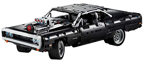 LEGO Technic Fast & Furious Dom's Dodge Charger 42111 Building Toy - Racing Car Model Building Kit, Iconic Movie Inspired Collector's Set, Gift Idea for Kids, Teens, and Adults Ages 10+