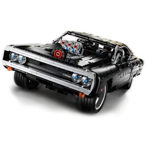 LEGO Technic Fast & Furious Dom's Dodge Charger 42111 Building Toy - Racing Car Model Building Kit, Iconic Movie Inspired Collector's Set, Gift Idea for Kids, Teens, and Adults Ages 10+