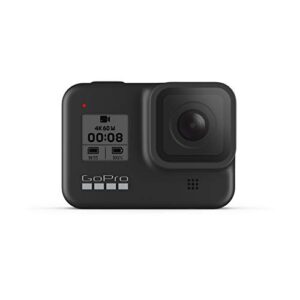 gopro hero8 black 4k waterproof action camera - black (renewed)