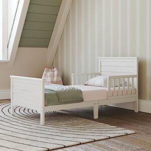 Forever Eclectic Woodland Flat Top Toddler Bed, Brushed Cotton