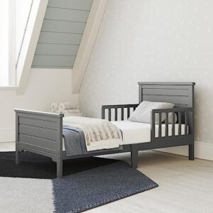 Forever Eclectic Woodland Flat Top Toddler Bed, Brushed Pebble