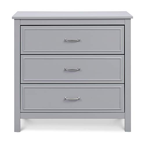 DaVinci Charlie 3-Drawer Dresser in Grey