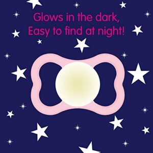 MAM Air Night & Day Baby Pacifier, For Sensitive Skin, Glows in the Dark, 3 Pack, 6-16 Months, Unisex,3 Count (Pack of 1)