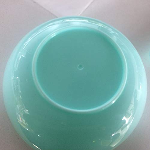 Milisten 10pcs Slime Making Tools Mixing Bowl Set with 10pcs Spoons for Glue Slime Mixing Female mask Mixing(Green)