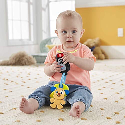 Fisher-Price Laugh & Learn Baby To Toddler Toy Play & Go Keys With Lights & Music For Pretend Play Ages 6+ Months