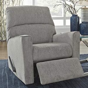 Signature Design by Ashley Altari Rocker Recliner, Gray