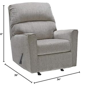 Signature Design by Ashley Altari Rocker Recliner, Gray