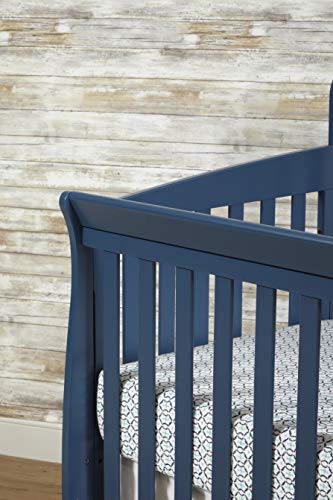 Suite Bebe Riley 4-in-1 Convertible Crib, Navy Blue