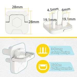 Baby Proofing Outlet Covers (60 Pack) Electric Outlet Pulg Covers for Baby Safety Socket Cover Protector Cap to Prevent Your Child from Power Shock Hazard