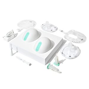 Willow Pump Wearable Double Electric Breast Pump | Willow® 3.0 Smart, Discreet, Hands Free Breast Pump | The Only Leak Proof Wearable Pump