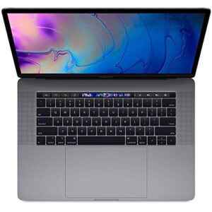 apple macbook pro with 2.9ghz 6 core i9 (15 inch, 16gb ram, 1tb) space gray (renewed)
