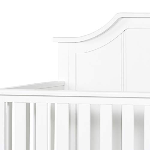 Child Craft Rylan 4-in-1 Convertible Baby Crib, Matte White