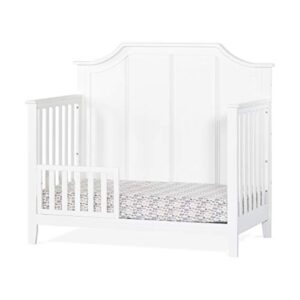 Child Craft Rylan 4-in-1 Convertible Baby Crib, Matte White