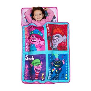 DreamWorks Trolls World Tour Nap Mat, Pink, Toddler , 46x21 Inch (Pack of 1)