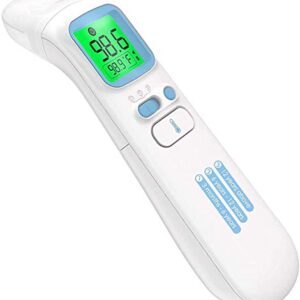 GoodBaby Touchless Thermometer for Adults,Forehead and Ear Thermometer for Fever,Infrared Magnetic Thermometer for Baby Kids Adults Surface and Room