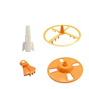 5 pieces replacement parts compatible w/baby brezza formula pro advanced frp0046