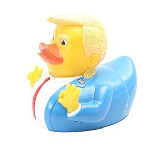 baby bath toys trump rubber squeak bath duck baby bath duckies - for kids gift birthdays baby showers bath time