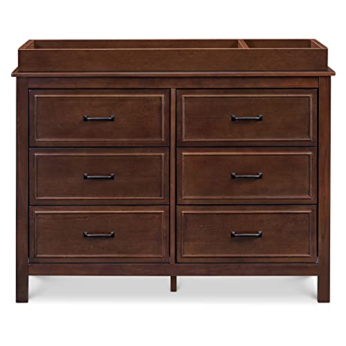 DaVinci Charlie 6-Drawer Double Dresser in Espresso