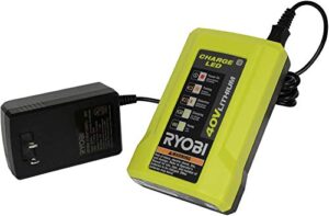 ryobi gen2 lithium-ion 40 volt 40v slim line compact battery charger op404