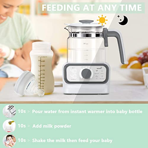 Baby Instant Warmer | Bottle Warmer | Formula Dispenser | Electric Kettle with Accurate Temperature Control for Formula