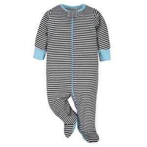 Onesies Brand Baby Boys 4-pack 'N Play Footies And Toddler Sleepers, Blue Elephant, 3-6 Months US