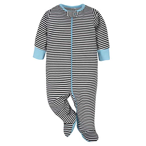 Onesies Brand Baby Boys 4-pack 'N Play Footies And Toddler Sleepers, Blue Elephant, 3-6 Months US