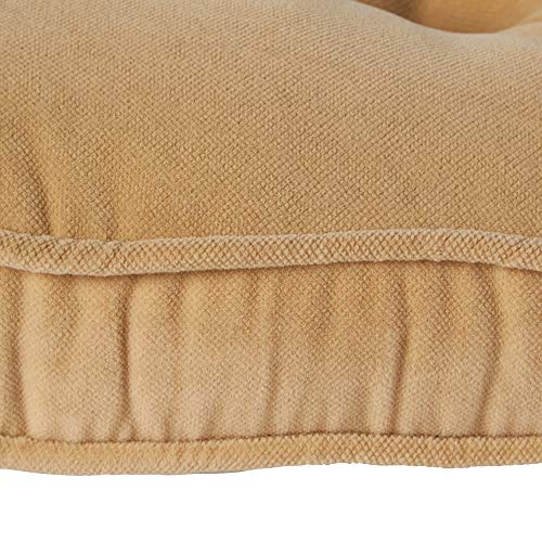 Greendale Home Fashions Hyatt Jumbo Rocking Chair Cushion, 2 Piece Set, Beige