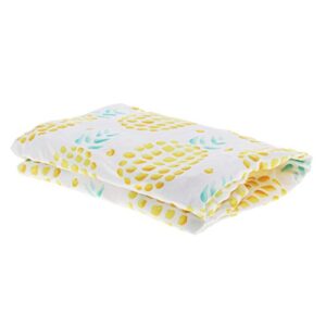 Tongina Reusable Diaper Change Table Pad Covers, Pineapple, as described