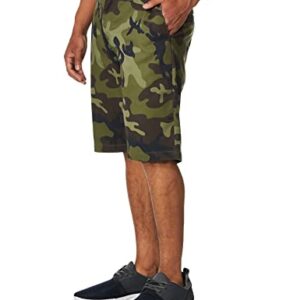 Volcom Men's Vmonty Stretch Chino Short, Camo, 33