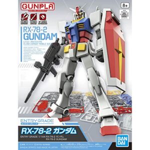 Bandai Hobby - Mobile Suit Gundam - 1/144 RX-78-2 Gundam, Bandai Spirits Entry Grade