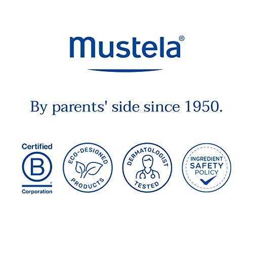 Mustela Stelatopia Eczema-Prone Skin Cleansing Oil - Baby Body Wash with Natural Avocado & Sunflower Oil - Fragrance-Free & Tear Free - 16.9 fl. oz.