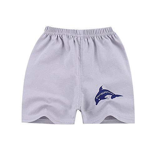 sharely sheep SharelySheep Baby Boys Elastic Waist Dinosaur Cotton Shorts Toddler Kids Pants, T9, 2T