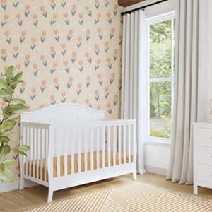 DaVinci Emmett 4-in-1 Convertible Crib in White, Greenguard Gold Certified