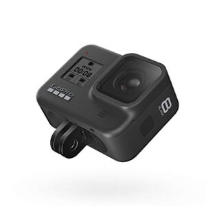 GoPro HERO8 Black - Waterproof Action Camera with Touch Screen 4K Ultra HD Video 12MP Photos 1080p Live Streaming Stabilization