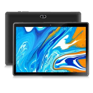 qunyico android 11 tablet 10 inch y10 (10.1''), 2gb ram 32gb storage, 2mp+8mp dual camera, quad-core processor, 1280x800 ips hd display screen, wi-fi bluetooth 5000mah, gms certified black